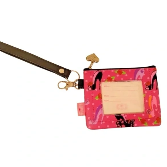 MISS FLUFF Stiletto Shoes Coin Purse Wristlet NEW WITHOUT TAG - Picture 3 of 5